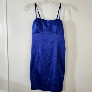 Dress Forever 21 Royal Blue Medium Womens Juniors Party Dance